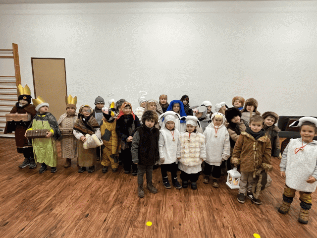 Živý betlém - vánoční besídka